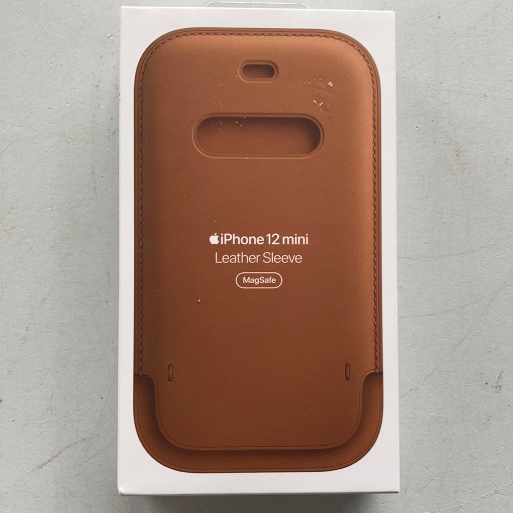 NWT iPhone Leather Sleeve
